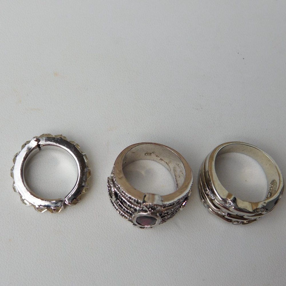 Vintage Lot of Six Rings includes lia sophia and Kiam Family - Picture 4 of 10